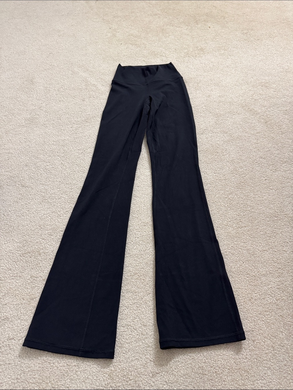Athleta Black Boot-Cut Flare Yoga Pants